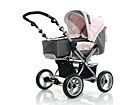 Lastenvaunut PRAMY LUX CORAL PINK JU-18810