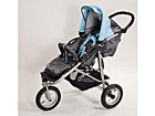 Vaunut+rattaat yhdistelm&auml; HUSKY 3 BLUE SB-18926