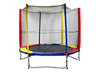 Lasten tramboliini+turvaverkko 2,44 m EV-24011