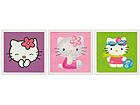 Taulut HELLO KITTY 32x32 cm, 3 kpl AL-28011