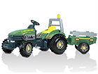 Traktori+per&auml;k&auml;rry SMOBY RO-29394