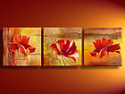 &Ouml;ljymaalaus kankaalla KUKAT 50x150 cm NC-33507