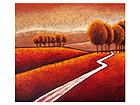 &Ouml;ljymaalaus kankaalla TIE 60x60 cm NC-33518