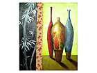 &Ouml;ljymaalaus kankaalla VAASIT 50x50 cm NC-33525