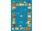 Lastenhuoneen matto TRAFFICi 100x180 cm AA-34371