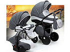Vaunut-rattaat TUTIS ZIPPY SILVER PLUS, nahka UP-35062
