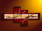 &Ouml;ljymaalaus kankaalla PLANEET 2 95x200 cm NC-35213