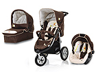 Vaunu-rattaat VIPER TRIO-SET POOH DOODLE BROWN CF-36203