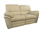 Nahkasohva ROGER 2-ist jalkatuilla IL-36554