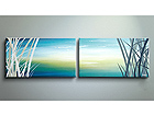 &Ouml;ljymaalaus kankaalla SEA 50x140 cm NC-37310