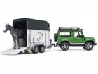 Maastoauto ja hevoskuljetuvaunu LAND ROVER KL-37625
