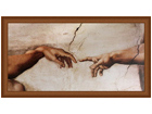 Taulu RELIGIUS - THE CREATION OF ADAM FRAGMENT 50x100 cm OG-37730