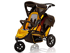 Kaksosrattaat HAUCK FREERIDER, ruskea CF-46085