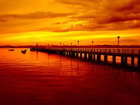 Taulu AURINGONLASKUN SILTA 40x60 cm