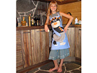 Lasten esiliina HAUSKA KISSA SG-48438
