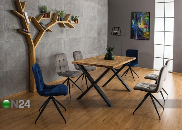 Ruokapöytä XAVIERO II 150x90 cm