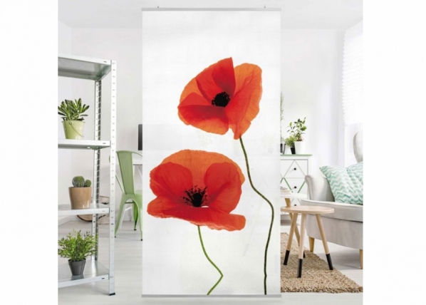 Paneeliverho CHARMING POPPIES 250x120 cm