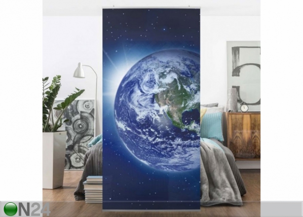 Paneeliverho EARTH IN SPACE 250x120 cm