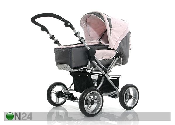 Lastenvaunut PRAMY LUX CORAL PINK JU-18810