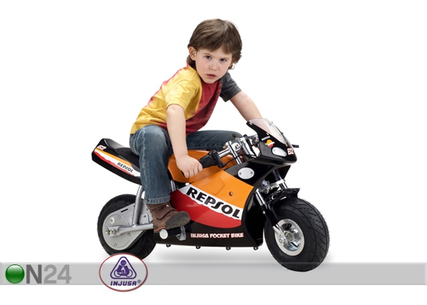 Akkumoottoripy&ouml;r&auml; INJUSA POCKET BIKE RC-24226