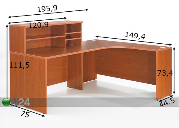 Konttoripöytä 600 PLUS CM-28827 Konttoripöytä 600 PLUS CM-28827