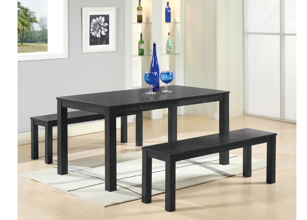 Ruokailuryhm&auml; BILBAO p&ouml;yt&auml;+2 penkki&auml; BL-34796