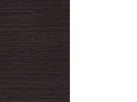wenge/ valkoinen kiilto
