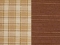 beige ruutu+tummanruskea