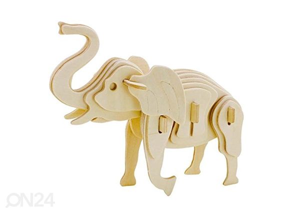 3D palapeli VÄRIKÄS ELEFANTTI