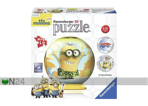 3D palapelipallo MINIONS