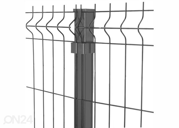 Aitaelementti 3D RAL7016, 4 mm 123x250 cm