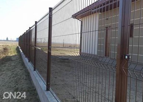 Aitaelementti 3D RAL8017, 4 mm 173x250 cm