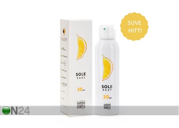 Aurinkovoide-emulsio Sitruuna SPF 30