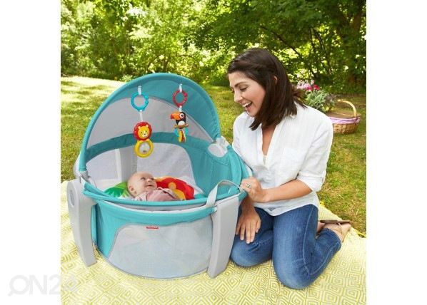 Fisher Price kannettava vauvan kupolisänky