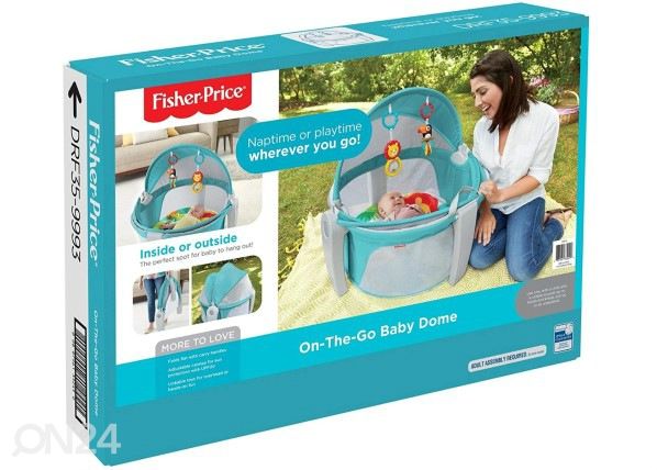 Fisher Price kannettava vauvan kupolisänky