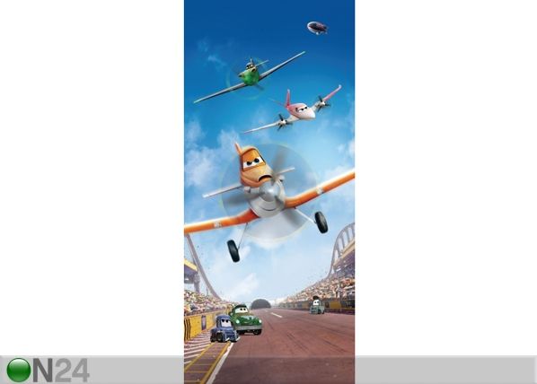 Fleece kuvatapetti DISNEY PLANES 90x202 cm