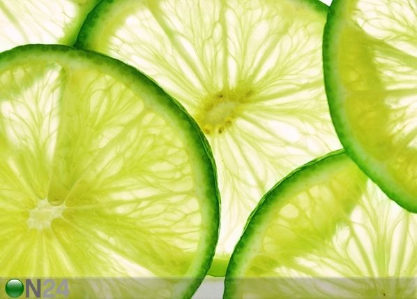 Fleece-kuvatapetti LIME 360x270 cm