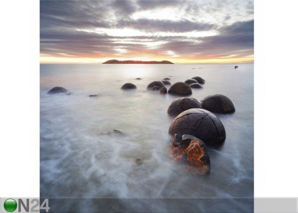 Fleece-kuvatapetti MOERAKI NEW ZEALAND