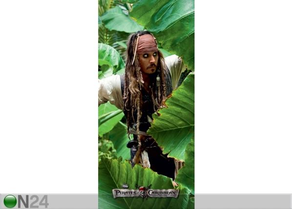 Fleece kuvatapetti PIRATES OF THE CARIBBEAN 90x202 cm