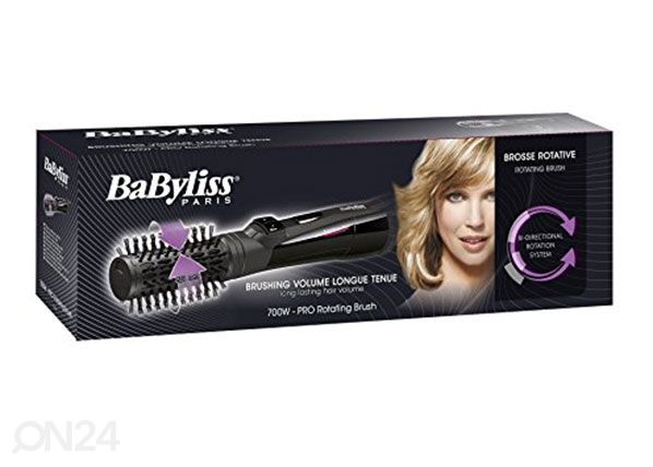 Ilmakiharrin BABYLISS, pyörivä harja