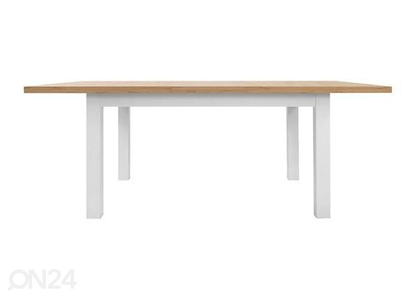 Jatkettava ruokapöytä 90x160-200 cm