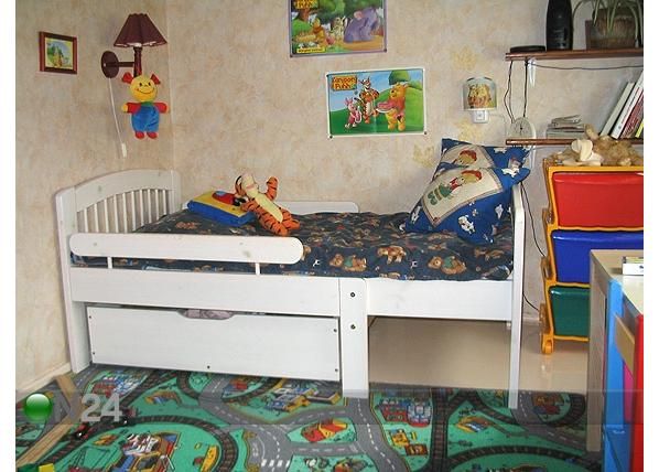 Jatkettava sänky LOTTA+ vuodevaatelaatikko+ patja