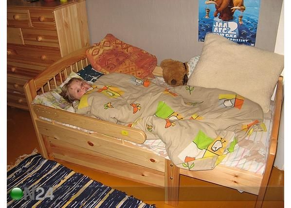 Jatkettava sänky LOTTA+ vuodevaatelaatikko+ patja