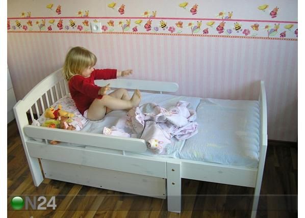 Jatkettava sänky LOTTA+ vuodevaatelaatikko+ patja