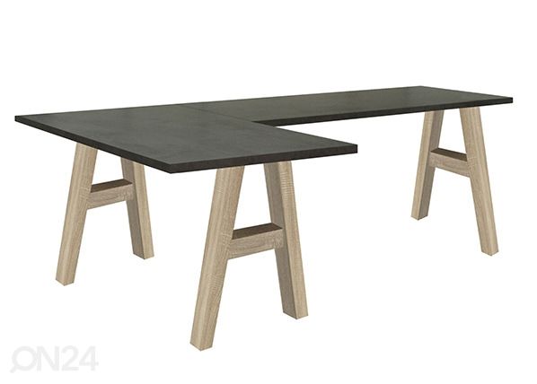 Kiinnitettävä työpöytä Mister Office A 140 cm