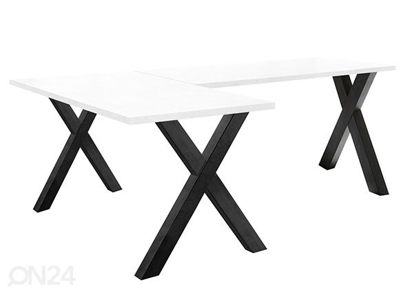 Kiinnitettävä työpöytä Mister Office X 120 cm
