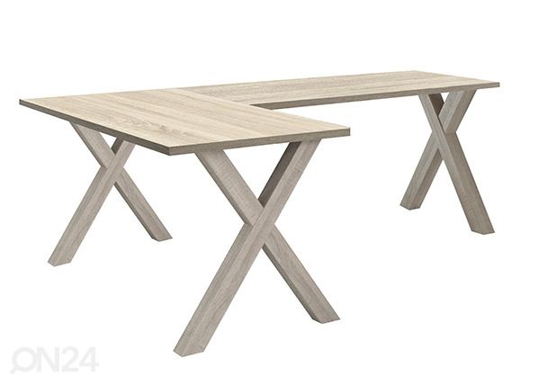 Kiinnitettävä työpöytä Mister Office X 120 cm