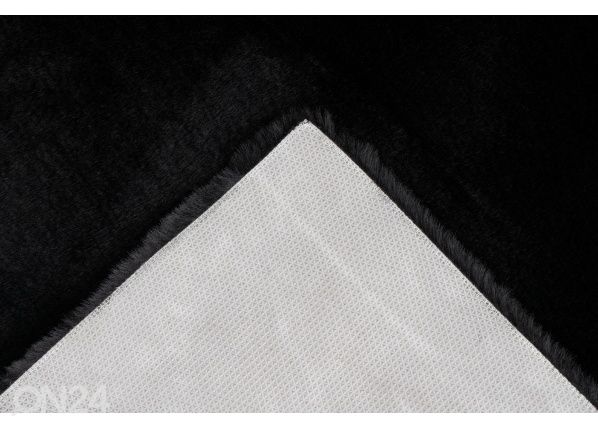 Kylpyhuoneen matto Heaven Black 67x110 cm