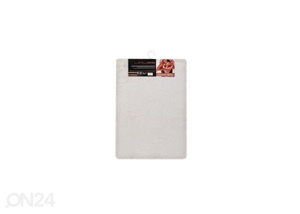 Kylpyhuoneen matto Heaven White 50x90 cm