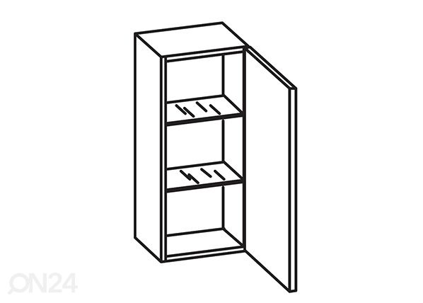Kylpyhuoneen yläkaappi 316